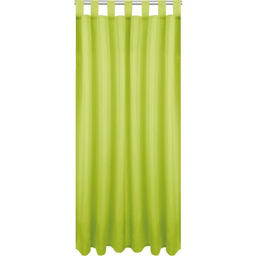 4251028180137 - Bestlivings - Blickdichte Grüne Gardine mit Schlaufen in 140x245 cm ( BxL ) in vielen Größen und Farben - Grün