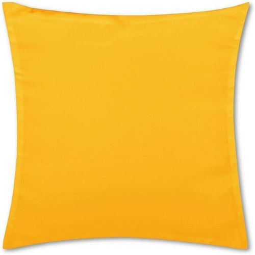 4059222194352 - Bestlivings - Kissenhülle Ellen mit und ohne Füllung 50x50cm mit Füllung hellorange - marigold - Hellorange