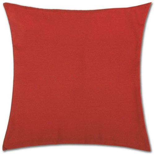 4251028145747 - Bestlivings - Kissenbezug Rot (80x80 cm) mit verdecktem Reißverschluss - viele Größen und Farben - Rot