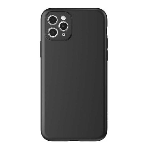 4255698221466 - Markenlos - Silikon Hülle Basic kompatibel mit zte Blade V41 Smart Case tpu Soft Handy Cover Schutz Schwarz - Transparent