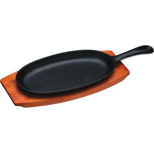 5028250139191 - Mm_unverified_brand - world of flavours Flavors Oriental Dish de Sizzling de Eisen Holz Schwarz 36 x 145 x 35 cm