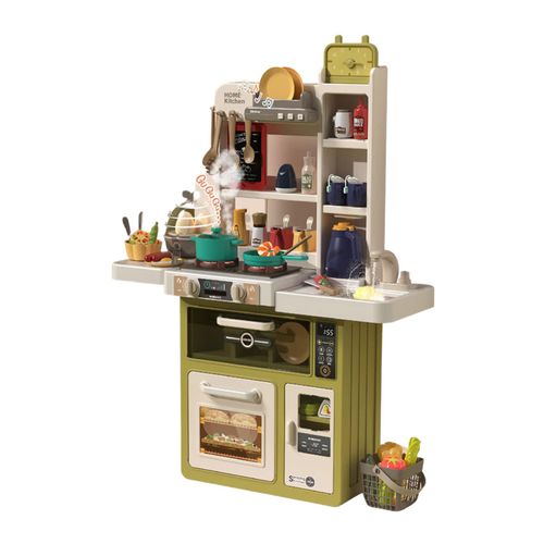 4260360015984 - Coemo Kinderküche Jenny Spielküche mit viel Zubehör Farbe Grün