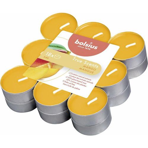 8717847151537 - Bolsius - Duftteelichter True Scents Mango ø 38 cm 18er Pack Teelichter