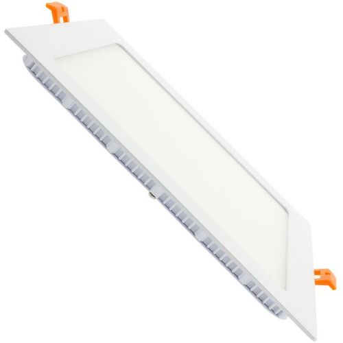 8445044103553 - Ledkia - LED-Deckeneinbauleuchte 18W Eckig SuperSlim Schnitt 205x205 mm Kaltes Weiß 5000K - 5500K 120º225 mm