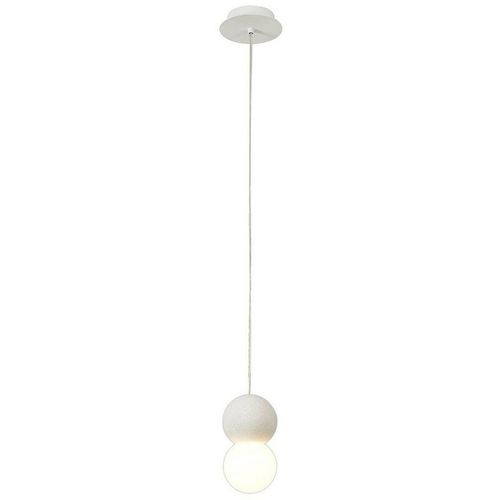 8435153276231 - Inspired Lighting - Inspired Mantra Fusion Galaxia Galaxia Pendelleuchte rund 1 Licht E27 Weiß Weißzement