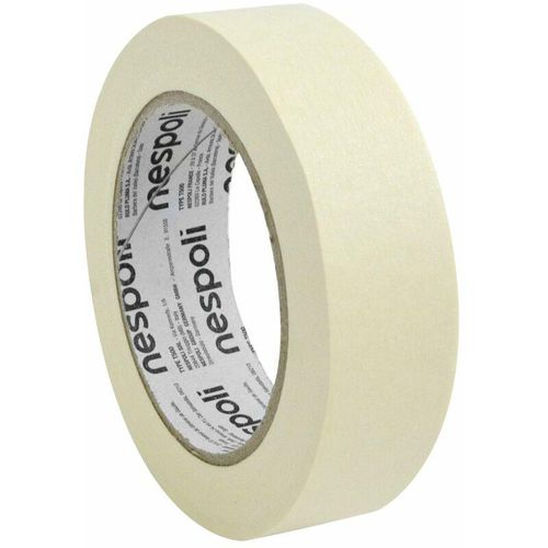 3524141946876 - - Flachkreppband 30 mm x 50 m hitzebeständig bis 80° Kreppband