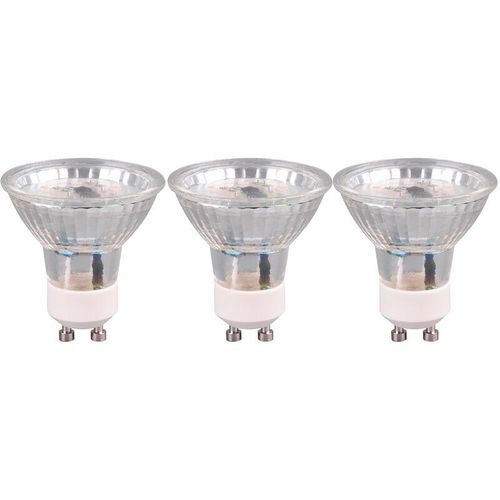 4017807509144 - Leuchten - GU10 led Stiftsockel 3er set 5 Watt 400 Lumen 3000K Warmweiß Stufen Dimmer