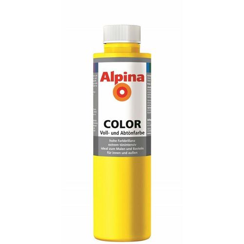 4001244726578 - Sunny Yellow 750 ml sunny yellow seidenmatt Abtönfarbe - Alpina