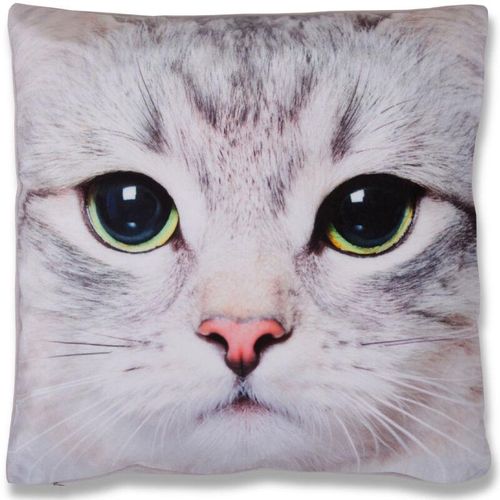 4035179108864 - Bestlivings - Kissenbezug Fotodruck Motiv in 40x40 cm Flauschig weiche Kissen-Hülle in vielen Motiven erhältlich ( Design Katze ) - Katze