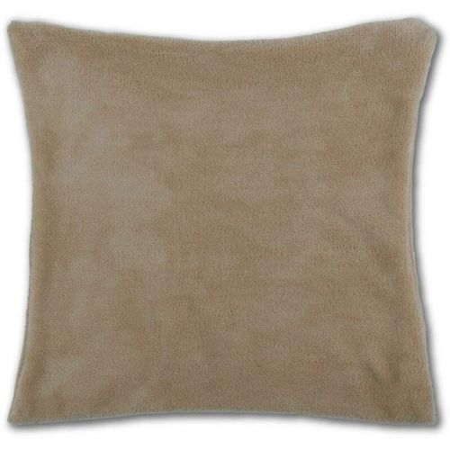 4251028133966 - Bestlivings - Deko-Kissen ca 40x40cm mit abnehmbaren flauschigen Bezug in vielen Farben ( Auswahl Beige ) - Beige