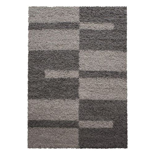 8694257092752 - Hochflor-Teppich AYYILDIZ TEPPICHE Gala Shaggy 2505 Teppiche Gr B L 240 cm x 340 cm 30 mm 1 St grau (taupe) Esszimmerteppiche Wohnzimmer