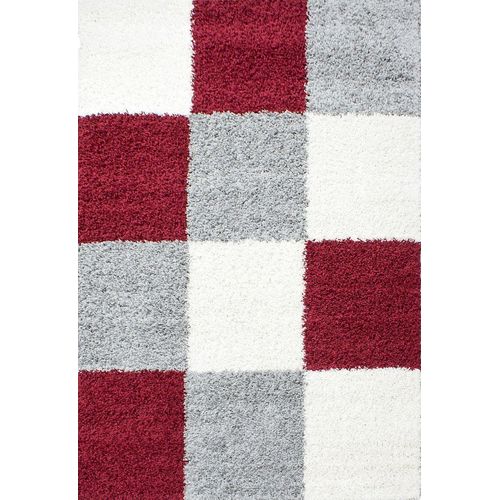 8694257066548 - Hochflor-Teppich AYYILDIZ TEPPICHE Life Shaggy 1501 Teppiche Gr B L 160 cm x 230 cm 30 mm 1 St rot Esszimmerteppiche Wohnzimmer