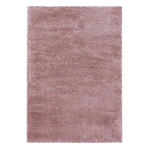 4058819102749 - Hochflor-Teppich AYYILDIZ TEPPICHE FLUFFY 3500 Teppiche Gr B L 160 cm x 230 cm 50 mm 1 St rosa (rosé) Esszimmerteppiche Langflor Shaggy uni robust auch in rund erhältlich Wohnzimmer