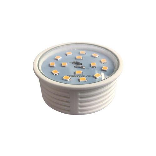 4251810805385 - Led Line - 5W Slim led Einbauleuchte Warmweiß 400lm 20mm Höhe 230V Ø50mm Einbaustrahler GU10 Ersatz  Flach geringe Höhe