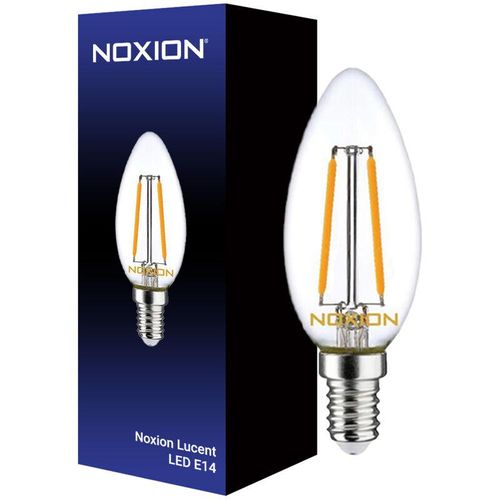 8719157028165 - Markenlos - Noxion Lucent led E14 Kerze Fadenlampe Klar 25W 250lm - 827 Extra Warmweiß Dimmbar - Ersatz für 25W - 2700K - Extra Warmweiß