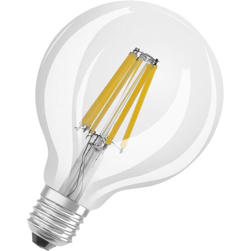 4058075602953 - OSRAM Superstar dimmbare LED-Lampe mit besonders hoher Farbwiedergabe (CRI90) für E27-Sockel Filament-Optik Warmweiß (2700K) 1521 Lumen Ersatz