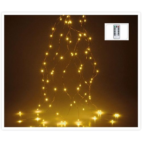 4260700655573 - Spetebo - led Micro Lichterkette mit Fernbedienung - 160 led - Büschel-Drahtlichterkette mit Timer und Dimmer