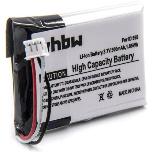 4250667308070 - Akku 500mAh (37V) kompatibel mit schnurlos Festnetz Telefon Grundig Scenos Scenos a Ersatz für 5-2762 5-2770 SL-422943 - Vhbw