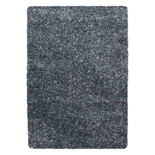 4058819135655 - Hochflor-Teppich AYYILDIZ TEPPICHE Enjoy Shaggy Teppiche Gr B L 240 cm x 340 cm 50 mm 1 St blau Esszimmerteppiche Wohnzimmer