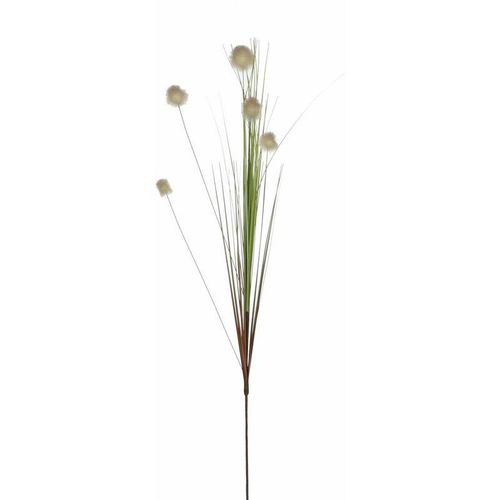 8712799350458 - - Mica künstliches Gras weiß 84 cm Kunstpflanzen