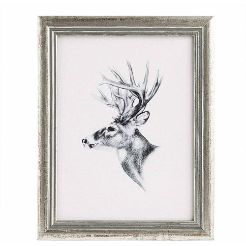 4250367248140 - Bilderrahmen Fotogalerie Holz Rahmen Glasscheibe Artos Stil silber 30x45 cm - silber - Woltu