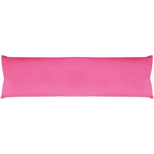 4059222223717 - Seitenschläfer Kissenhülle Kissenfüllung Körperkissen bequem und anschmiegsam in vielen verschiedenen Farben erhältlich (ca 40x140cm   pink - rosa)