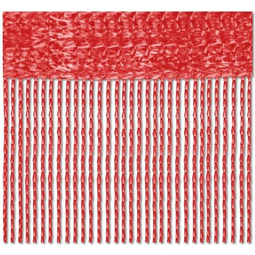 4059222005092 - Fadenvorhang 2er Pack Gardine Raumteiler Auswahl 90x240 rot - feuerrot - Rot