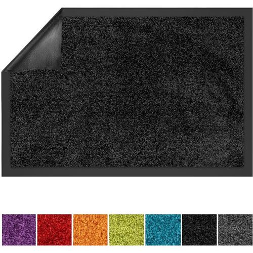 4066088263597 - Floordirekt - Schmutzfangmatte Use&Wash Schwarz 1000 40 x 60 cm - Schwarz