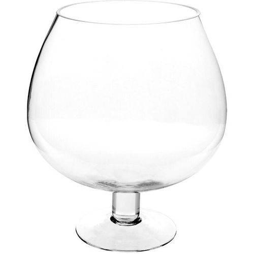 3560239496854 - Secret De Gourmet - Kugelschale auf Fuß - Glas - H26 cm - Atmosphera - Transparent