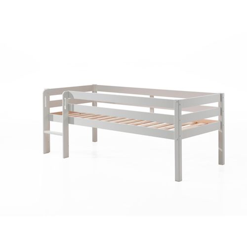 5420070239080 - Kojen-Spielbett mit Liegefläche 90 x 200 cm inkl Leiter und Rolllattenrost Kiefer massiv weiß lackiert 5420070239080 - Kojen-Spielbett mit Liegefläche 90 x 200 cm inkl Leiter und Rolllattenrost Kiefer massiv weiß lackiert