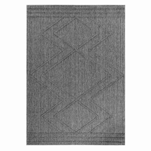 4058819130698 - Outdoorteppich AYYILDIZ TEPPICHE PATARA 4954 Teppiche Gr B L 160 cm x 230 cm 8 mm 1 St grau (grey) Esszimmerteppiche Pflegeleicht Strapazierfähig In- und Outdoor geeignet