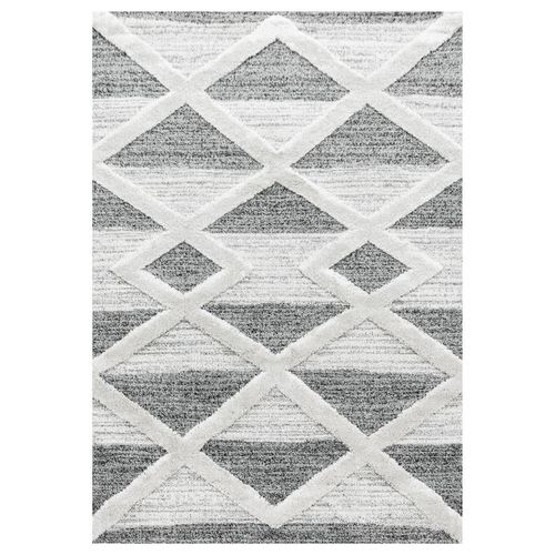 4058819120422 - Teppich AYYILDIZ TEPPICHE PISA 4709 Teppiche Gr B L 200 cm x 290 cm 20 mm 1 St grau Esszimmerteppiche