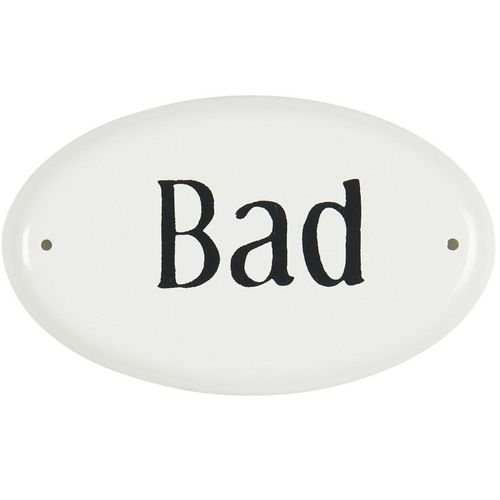5709898325244 - Metallschild Bad 9 x 55 cm 5709898325244 - Metallschild Bad 9 x 55 cm