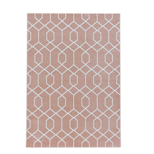 4058819115862 - Teppich AYYILDIZ TEPPICHE EFOR 3713 Teppiche Gr B L 200 cm x 290 cm 11 mm 1 St rosa (rosé) Esszimmerteppiche