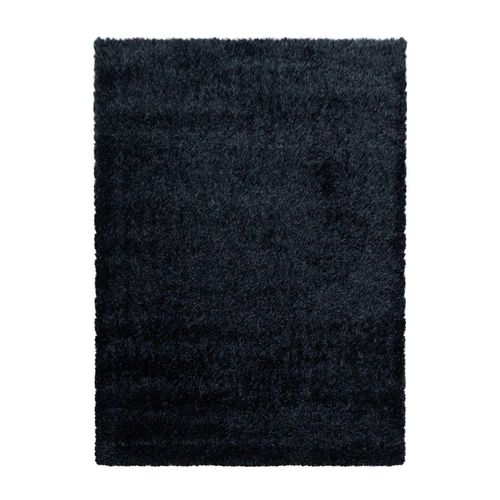 4058819118344 - Hochflor-Teppich AYYILDIZ TEPPICHE BRILLIANT 4200 Teppiche Gr B L 200 cm x 290 cm 50 mm 1 St schwarz Esszimmerteppiche Langflor auch als Läufergröße