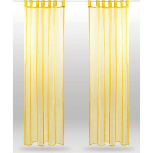 4059222002695 - Schlaufenschal Noella transparenter Dekoschal Voile b 140x l 145 cm 2er Pack elegantes und stilvolles Wohnaccessoire in vielen verschiedenen Farben