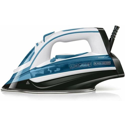 8432406180130 - Dampfbügeleisen BLACK+DECKER BXIR2402E - steam iron - sole plate stainless steel