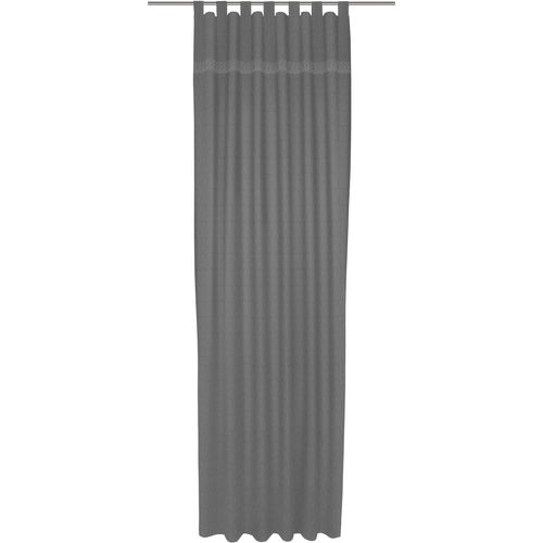 4004567532949 - Vorhang WIRTH Wiessee Gr 3 grau B150cm H175cm Jacquard Baumwolle Leinen Modal Gardinen