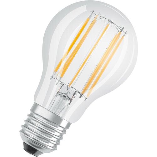 4058075245907 - LED-Lampe Sockel E27 Warm White 2700 k 12 w Ersatz für 100-W-Glühbirne led Retrofit classic a dim - Transparent - Osram