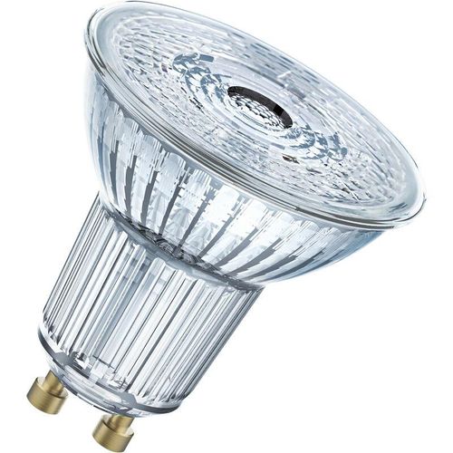 4058075157965 - Led Base PAR16 Sockel GU10 Nicht Dimmbar Kaltweiß Ersetzt eine herkömmliche 35 Watt Lampe 36 Grad Abstrahlwinkel 5-er Pack - Transparent