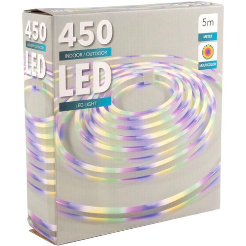 4260625744000 - Spetebo - led Lichtschlauch 5m bunt - 450 led - Lichterschlauch Deko Beleuchtung mehrfarbig Außen