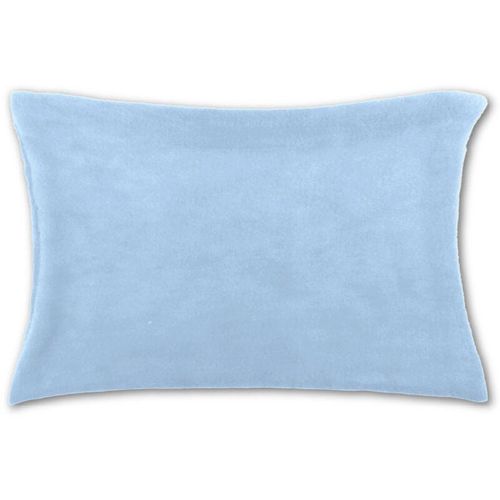 4059222210229 - Kissenhülle Kuschel 30 x 50 Auswahl hellblau - babyblau mit Füllung - Hellblau