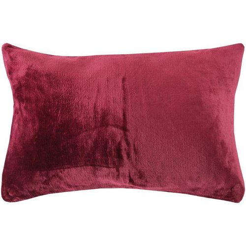 4059222265465 - Bestlivings - Kissenhülle Kuschel Celina in der Größe 40 x 60cm - Aubergine - Kissenbezug mit Reißverschluss - Aubergine