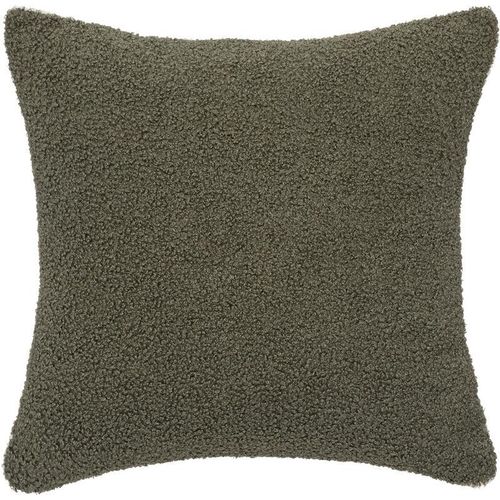 3560232698835 - Kissen Jaiko Kunstpelz - Khakigrün - 40x40 cm - Atmosphera créateur dintérieur