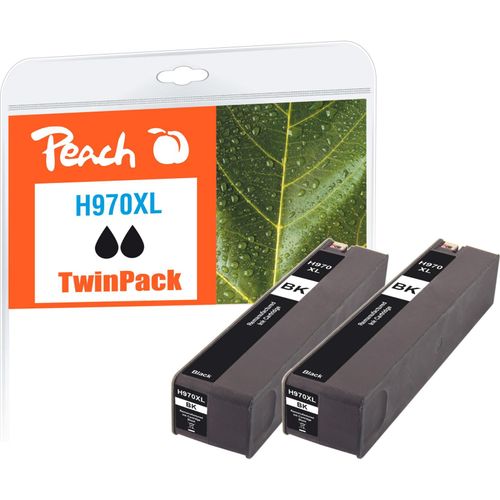 7640164826530 - HP 970 XLbk 2 Druckerpatrone XL 2*bk ersetzt HP No 970XL bk*2 CN625A*2 für zB HP OfficeJet Pro X 476 dw HP OfficeJet Pro X 451 dw (wiederaufbereitet)