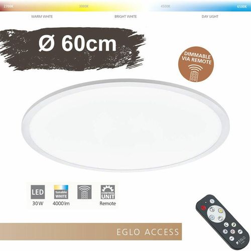 9002759982096 - Eglo - 98209 Access led Deckenleuchte sarsina-a in weiß Ø60cm H5cm 2700K-6500K