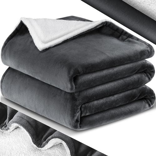 4255598324106 - KESSER® Kuscheldecke Flauschige Sherpa Extra Weich & Warm Wohndecke Flanell Fleecedecke Falten beständig Anti-verfärben als Couchdecke Sofadecke oder Bettüberwurf 4255598324106 - KESSER® Kuscheldecke Flauschige Sherpa Extra Weich & Warm Wohndecke Flanell Fleecedecke Falten beständig Anti-verfärben als Couchdecke Sofadecke oder Bettüberwurf