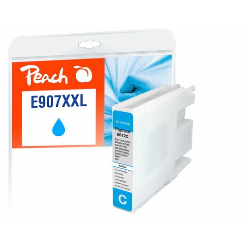 7640173439936 - E907 908 Druckerpatrone XXL cy ersetzt Epson T9072 No 907XXLC C13T90724010 für zB Epson Workforce Pro WF -6090 DW 7640173439936 - E907 908 Druckerpatrone XXL cy ersetzt Epson T9072 No 907XXLC C13T90724010 für zB Epson Workforce Pro WF -6090 DW