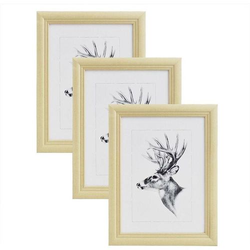 4250367280126 - 3er Set 20x30cm Bilderrahmen Artos Stil Holz Rahmen Fotogalerie Glasscheibe Naturfarbe - Naturfarbe - Woltu 4250367280126 - 3er Set 20x30cm Bilderrahmen Artos Stil Holz Rahmen Fotogalerie Glasscheibe Naturfarbe - Naturfarbe - Woltu