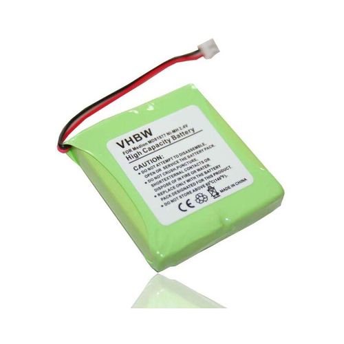 4251215359674 - NiMH Akku 600mAh (24V) kompatibel mit schnurlos Festnetz Telefon Doro TH50 TH55 TH60 TH65 Ersatz für 5M702BMX GP0827 GP0845 GPHP70-R05 - Vhbw